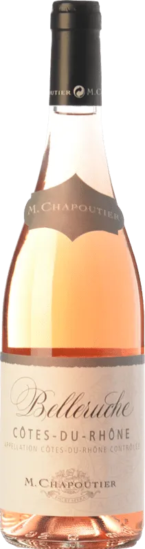 Michel Chapoutier Belleruche Vin de Pays Rhône Rosé — Rosado Joven 75 cl.