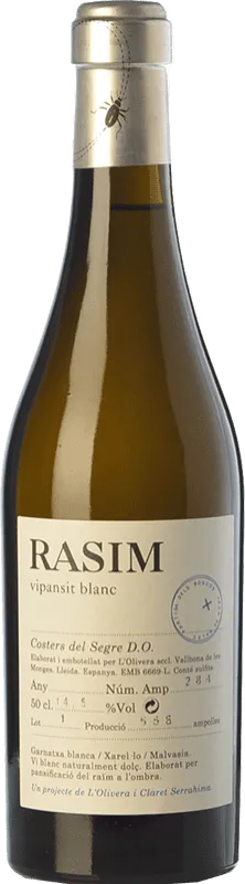 L'Olivera Rasim Vipansit Blanc Costers del Segre Botella Medium 50 cl.