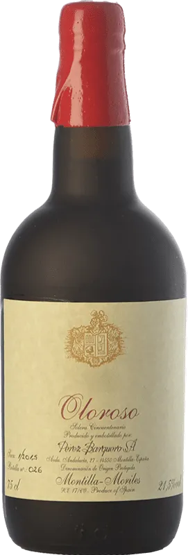 Pérez Barquero 1955 Pedro Ximénez Montilla-Moriles Solera, Oloroso 75 cl.