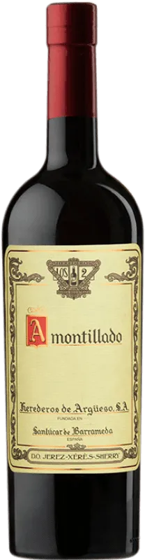 Argüeso 1822 Fundacional Palomino Fino Jerez-Xérès-Sherry Solera, Amontillado Botella Medium 50 cl.