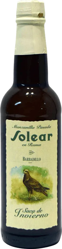 Barbadillo Palomino Fino Manzanilla-Sanlúcar de Barrameda Fino en Rama Media Botella 37 cl.