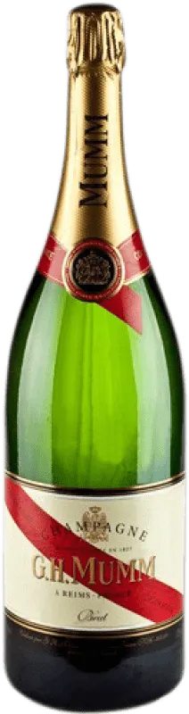 G.H. Mumm Cordon Brut Champagne Rouge — Rojo Gran Reserva Botella Salmanazar 9 L.