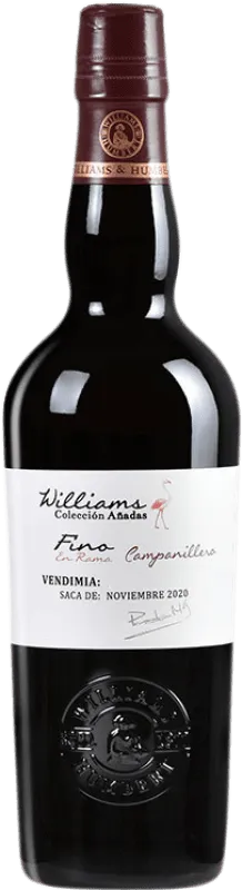 Williams & Humbert Campanillero Palomino Fino Jerez-Xérès-Sherry Fino en Rama Botella Medium 50 cl.