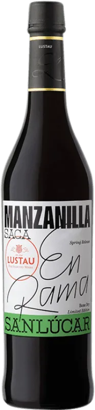 Lustau 3 Tres Palomino Fino Manzanilla-Sanlúcar de Barrameda Fino en Rama Botella Medium 50 cl.