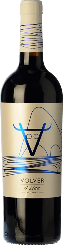 Volver 4 Meses Tempranillo La Mancha Roble 75 cl.