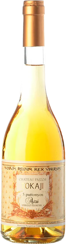 Pajzos Aszú 5 Puttonyos Tokaj-Hegyalja Botella Medium 50 cl.