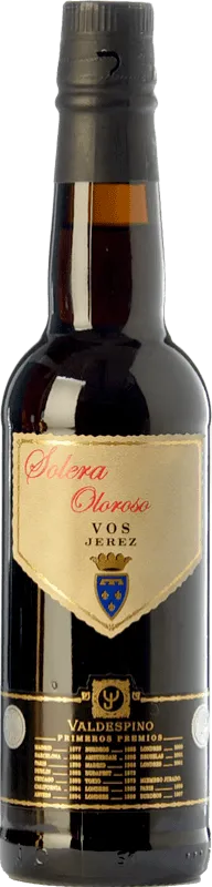 Valdespino 1842 Palomino Fino Jerez-Xérès-Sherry Solera, Oloroso VOS Very Old Sherry — Muy Viejo Media Botella 37 cl.