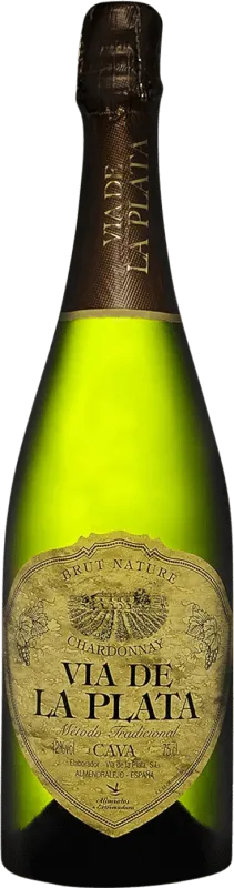 Vía de la Plata Chardonnay Brut Nature Cava 75 cl.