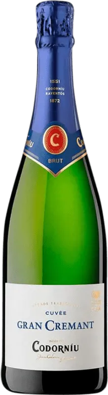 Codorníu Gran Cremant Brut Cava Reserva 75 cl.