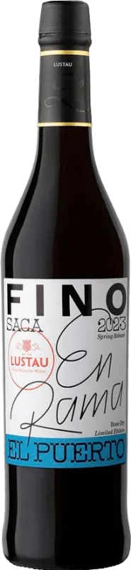 Lustau 3 Tres Puerto de Santa María Palomino Fino Jerez-Xérès-Sherry Fino en Rama Botella Medium 50 cl.