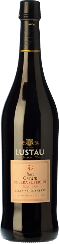 Lustau Jerez-Xérès-Sherry Solera, Superior, Rare — Exclusivo, Cream — Crema 75 cl.