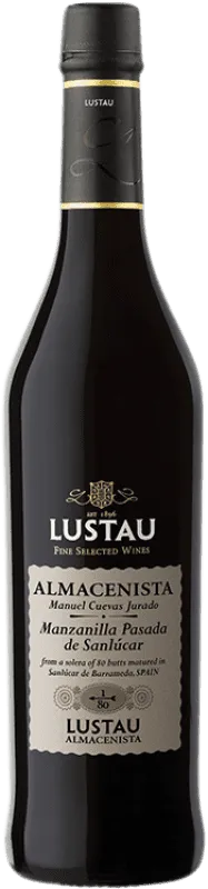 Lustau Almacenista Manuel Cuevas Jurado Pasada Palomino Fino Manzanilla-Sanlúcar de Barrameda Botella Medium 50 cl.