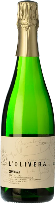 L'Olivera Brut Nature Costers del Segre Reserva 75 cl.