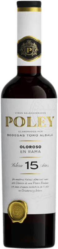 Toro Albalá Marqués de Poley Pedro Ximénez Montilla-Moriles Solera, Oloroso, Fino en Rama 15 Años Botella Medium 50 cl.