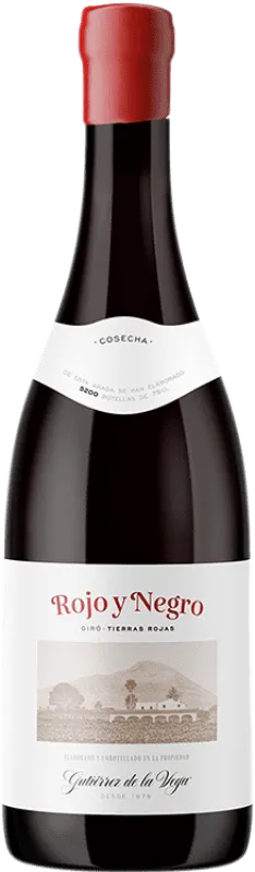 Gutiérrez de la Vega Rojo y Negro Tierras Rojas Giró 75 cl.
