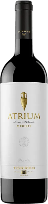 Torres Atrium Merlot Penedès Joven 75 cl.
