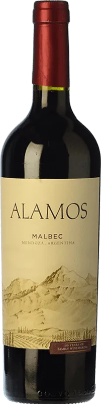 Alamos Malbec Mendoza Joven 75 cl.