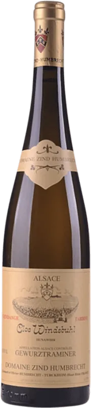 Zind Humbrecht Clos Windsbuhl Gewürztraminer Alsace VT Vendange Tardive — Vendimia Tardía Eco — Ecológico 75 cl.
