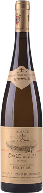 Zind Humbrecht Clos Windsbuhl Pinot Gris Alsace VT Vendange Tardive — Vendimia Tardía 1994 Eco — Ecológico 75 cl.
