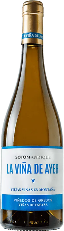 Soto y Manrique La Viña de Ayer Albillo Vino de la Tierra de Castilla y León Crianza 75 cl.