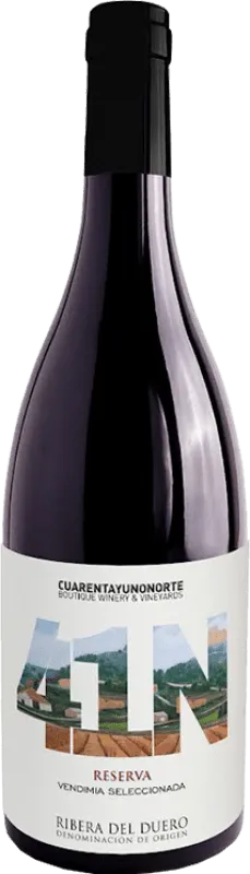 41 Norte Tempranillo Ribera del Duero VS Vendimia Seleccionada 75 cl.