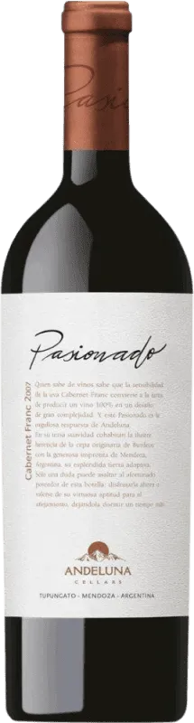 Andeluna Pasionado Cabernet Franc Tupungato 75 cl.