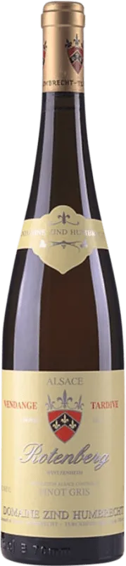 Zind Humbrecht Rotenberg Pinot Gris Alsace VT Vendange Tardive — Vendimia Tardía 75 cl.