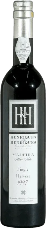 H&H Henriques & Henriques Single Harvest Full Rich Tinta Madeira 1997 Botella Medium 50 cl.