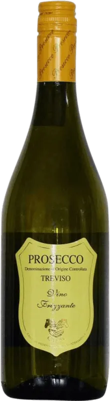 Val d'Oca. Colli Trevigiani Scudetto Prosecco Brut Prosecco Frizzante — Espumoso de Aguja 75 cl.