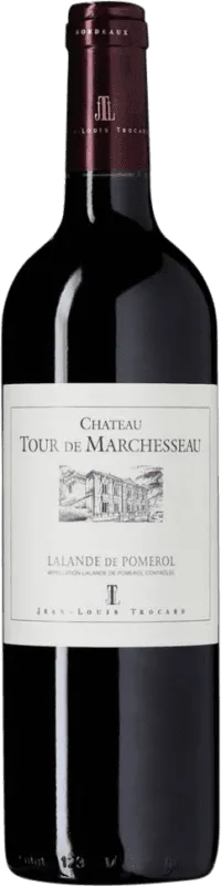 Trocard. Château Tour de Marchesseau Merlot Lalande de Pomerol 75 cl.