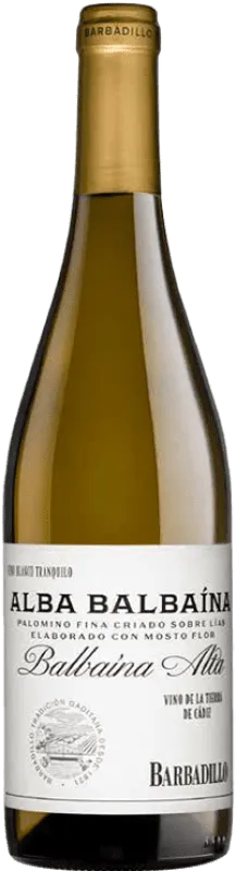 Barbadillo Alba Balbaína Palomino Fino Vino de la Tierra de Cádiz 75 cl.