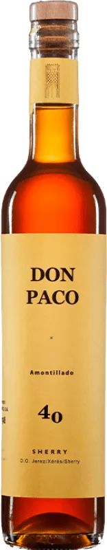 Barrero Don Paco Listán Jerez-Xérès-Sherry Amontillado VORS Very Old Rare Sherry — Muy Viejo y Exclusivo Botella Medium 50 cl.
