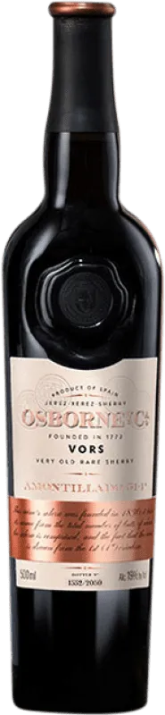 Osborne 1830 51-1 Palomino Fino Jerez-Xérès-Sherry Amontillado VORS Very Old Rare Sherry — Muy Viejo y Exclusivo Botella Medium 50 cl.