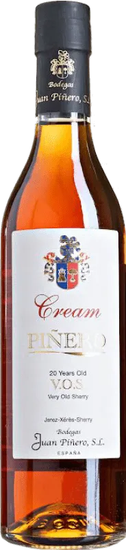 Juan Piñero Jerez-Xérès-Sherry Cream — Crema VOS Very Old Sherry — Muy Viejo Botella Medium 50 cl.