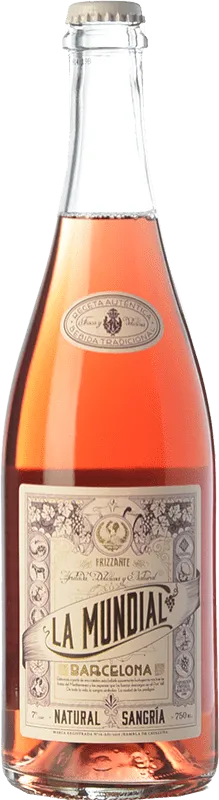 La Mundial Frizzante — Espumoso de Aguja, Rosé — Rosado 75 cl.