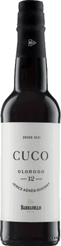 Barbadillo Cuco Palomino Fino Seco Jerez-Xérès-Sherry Oloroso 12 Años Media Botella 37 cl.