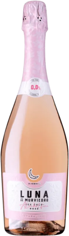 Murviedro Luna Sparkling — Espumoso, Rosé — Rosado 75 cl 0.0 Cero Cero Sin Alcohol.