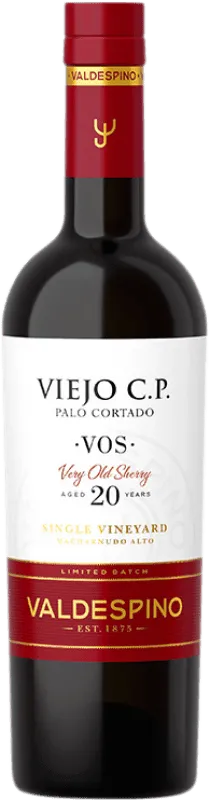 Valdespino CP Palomino Fino Jerez-Xérès-Sherry Palo Cortado VOS Very Old Sherry — Muy Viejo Botella Medium 50 cl.