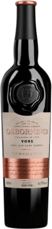 Osborne Capuchino Palomino Fino Jerez-Xérès-Sherry Palo Cortado VORS Very Old Rare Sherry — Muy Viejo y Exclusivo Botella Medium 50 cl.