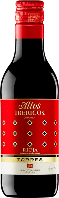 Torres Altos Ibéricos Tempranillo Rioja Crianza Botellín 18 cl.