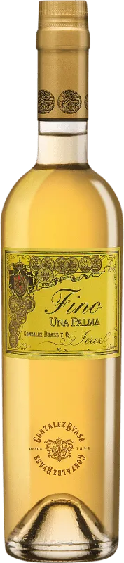 González Byass Tio Pepe Una Palma Palomino Fino Manzanilla-Sanlúcar de Barrameda Botella Medium 50 cl.