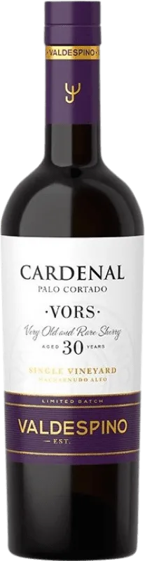 Valdespino Cardenal Palomino Fino Jerez-Xérès-Sherry Palo Cortado VORS Very Old Rare Sherry — Muy Viejo y Exclusivo Botella Medium 50 cl.