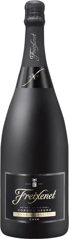Freixenet Cordón Brut Cava Negro Reserva Botella Magnum 1,5 L.