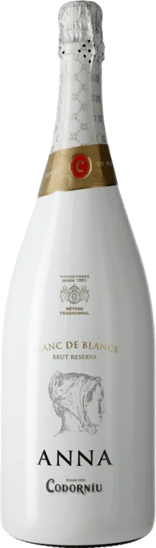 Codorníu Anna Cava Blanc de Blancs Reserva Botella Magnum 1,5 L.