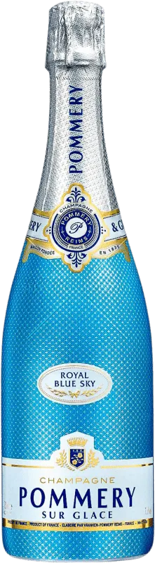 Pommery Sky Brut Champagne Blue — Edición Azul, Royal — Real 75 cl.