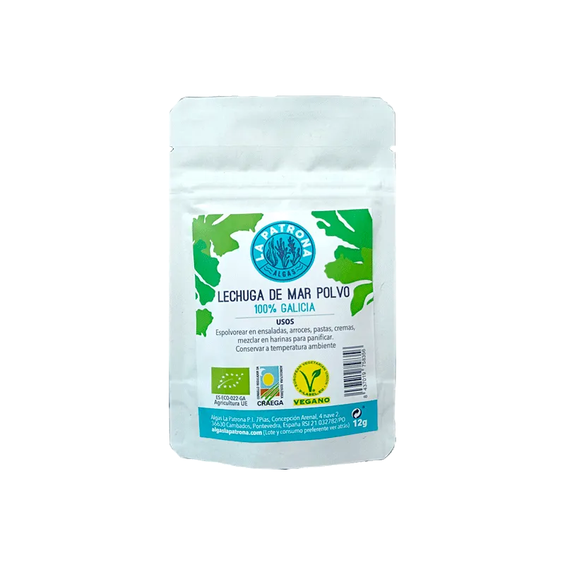 Sazonador lechuga de mar en polvo 12g ECO