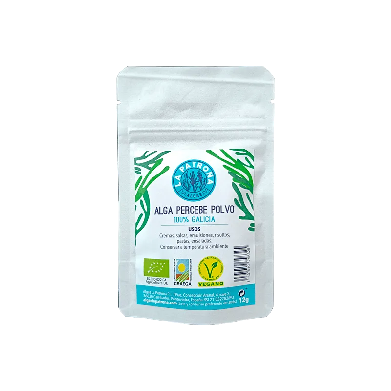 Sazonador alga percebe en polvo 12g ECO