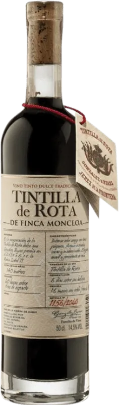 Finca Moncloa de Rota Tintilla Vino de la Tierra de Cádiz Botella Medium 50 cl.