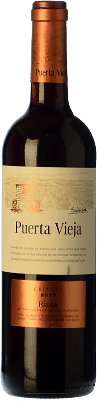 Bodegas Riojanas Puerta Vieja Tempranillo Rioja Selección Crianza 75 cl.