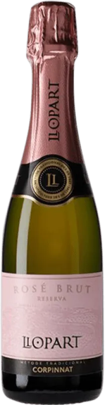 Llopart Brut Corpinnat Rosé — Rosado Reserva Media Botella 37 cl.